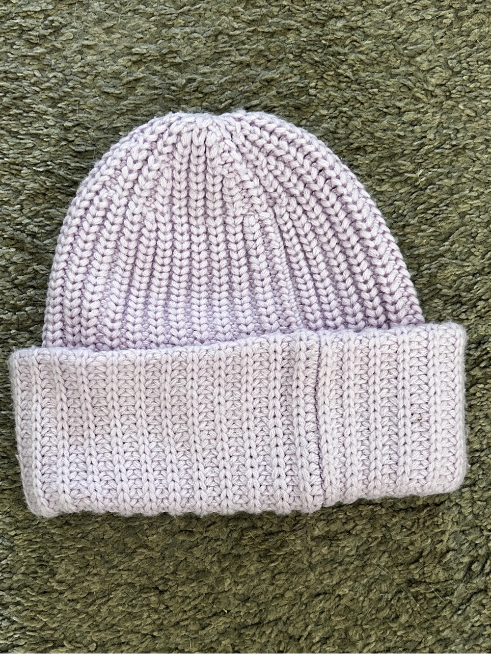 Silence + Noise Lavender Knit Beanie Urban Outfitters